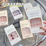 10pcs Handmade False Nails Removable And Reusable press-on Nail