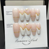 Glamnetic Press On Nails Tip Nails French Tip  Fake Nails Long style