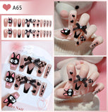 Press on Nails Long Fake Nails Glossy new fashion Nails